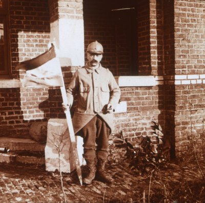 Deutsche Wimpel, Carency, Nordfrankreich, um 1914-1918 von Unbekannt