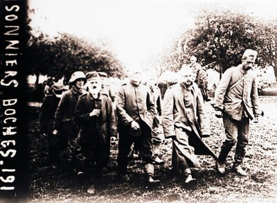 Német hadifoglyok, 1914-c1918 alkotó: Unbekannt