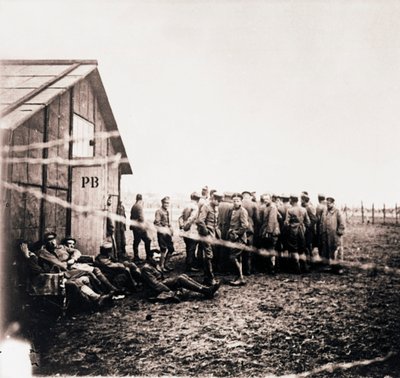 Német hadifoglyok, 1914-c1918. alkotó: Unbekannt