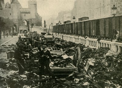 Német tengerészek Antwerpenben, Belgiumban, első világháború, 1914, 1920 körül. alkotó: Unbekannt