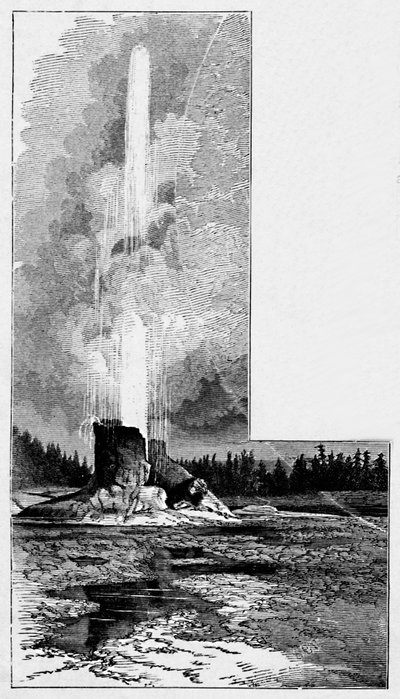 Óriás gejzír, 1883 alkotó: Unbekannt