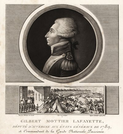 Gilbert Mottier Lafayette, Augergne államfőhelyettese alkotó: Unbekannt