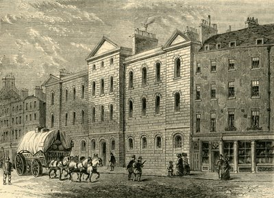 Giltspur Street Compter, 1840, c1872. alkotó: Unbekannt