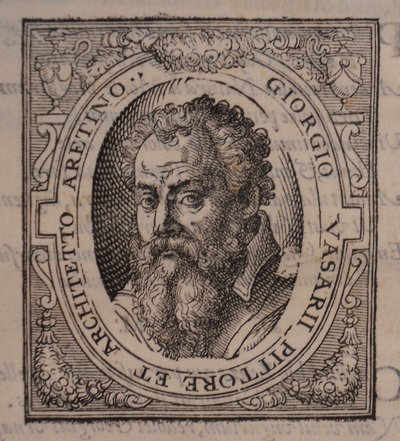 Giorgio Vasari. Forrás: Giorgio Vasari, A legkiválóbb olasz festők, szobrászok és építészek élete, 1568 alkotó: Unbekannt