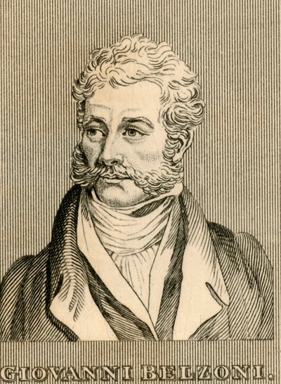 Giovanni Belzoni, 1778-1823, 1830. alkotó: Unbekannt