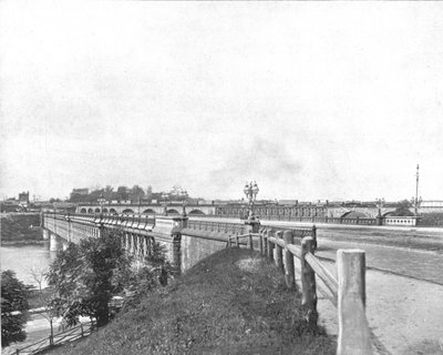 Girard Avenue Bridge, Philadelphia, USA, 1900. alkotó: Unbekannt