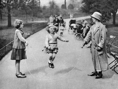 Lány kihagyás, Hyde Park, London, 1926-1927 alkotó: Unbekannt