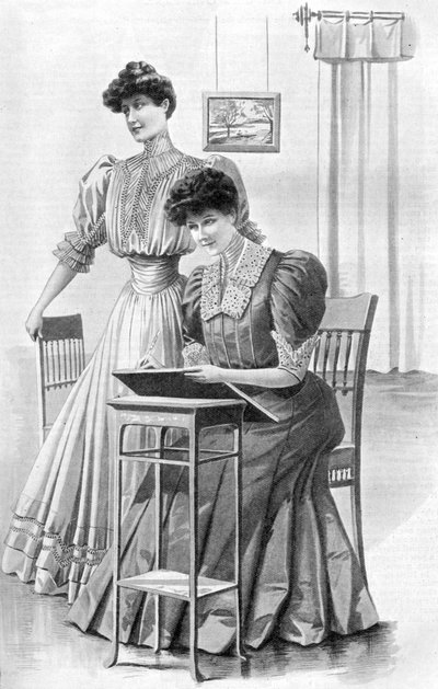 Leányruhák 1905 novemberére alkotó: Unbekannt