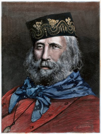 Giuseppe Garibaldi, olasz hazafi, 1882 alkotó: Unbekannt