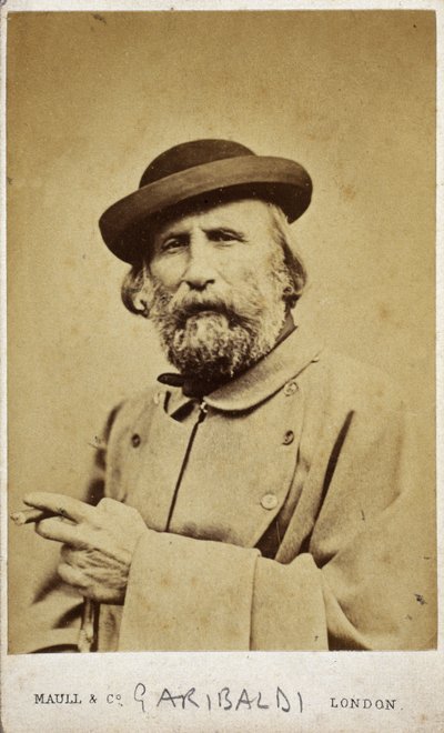 Giuseppe Garibaldi, italienischer Revolutionär von Unbekannt