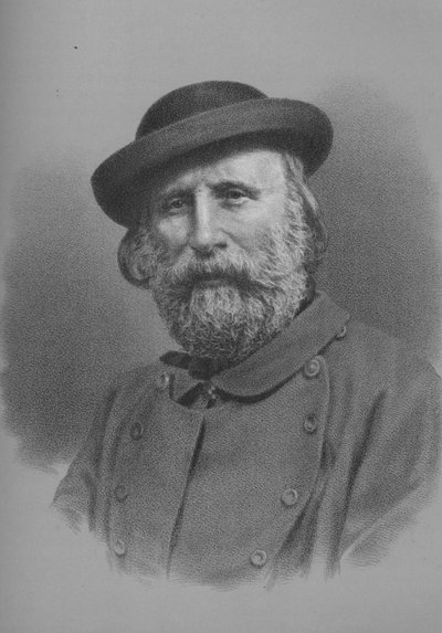 Giuseppe Garibaldi olasz katona és politikus, 1860-as évek 1936 alkotó: Unbekannt