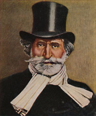 Giuseppe Verdi 1813-1901. - Michel festménye, 1934. alkotó: Unbekannt