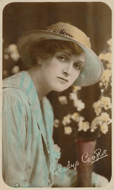 Gladys Cooper, 1888-1971, c1930. alkotó: Unbekannt