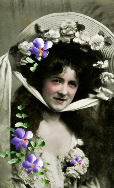 Gladys Huxley, színésznő, 1908 alkotó: Unbekannt