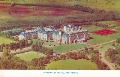 Gleneagles Hotel, Perthshire, 1930 alkotó: Unbekannt