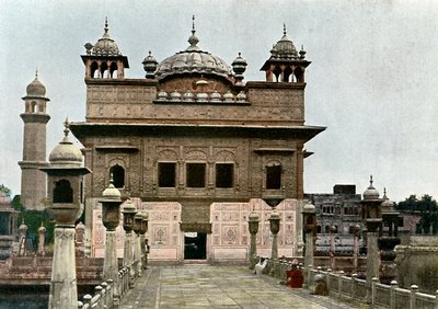 Aranytemplom, Amritsar, Punjab, India, 1890 alkotó: Unbekannt