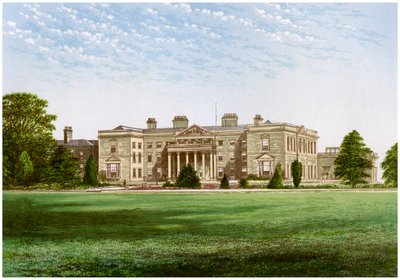 Gopsal Hall, Leicestershire, Lord Howe otthona, 1880 alkotó: Unbekannt