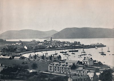 Gourock - A város és a kikötő, 1895 alkotó: Unbekannt