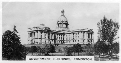 Kormányzati épületek, Edmonton, Alberta, Kanada, 1920-as évek alkotó: Unbekannt