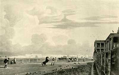 Kormányház, Chowringhee-ből, 1820, 1925. alkotó: Unbekannt