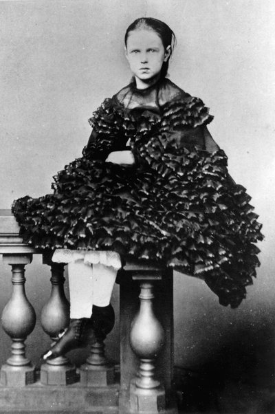 Mária Alekszandrovna orosz nagyhercegnő, 1860-c1862 között alkotó: Unbekannt