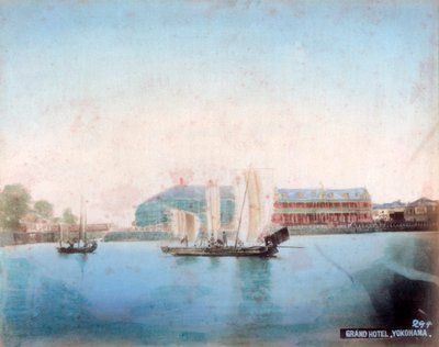 Grand Hotel, Yokohama, Japán alkotó: Unbekannt