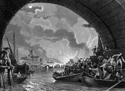 Londoni nagy tűzvész, 1666 19. század alkotó: Unbekannt