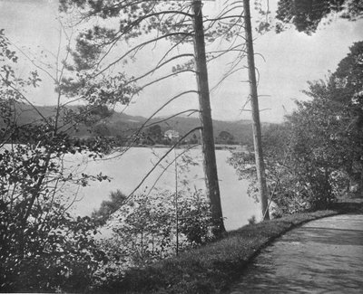 Green Island, Lake George, New York állam, USA, 1900 körül. alkotó: Unbekannt