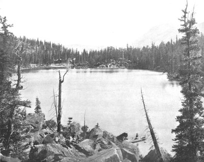 Green Lake, Colorado, USA, 1900. alkotó: Unbekannt