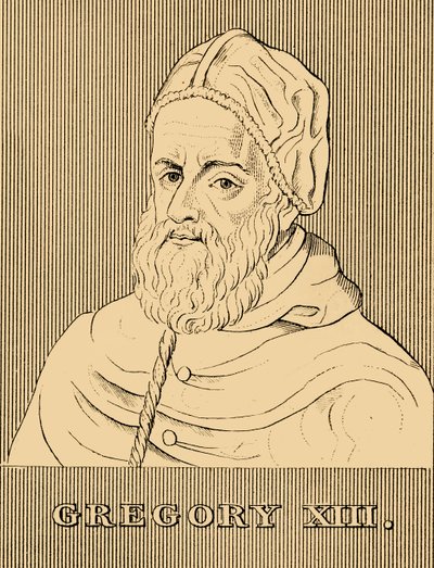 XIII Gergely, 1502-1585, 1830. alkotó: Unbekannt