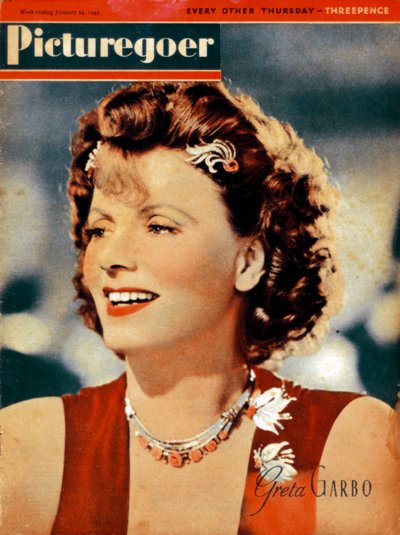 Greta Garbo 1905-1990, svéd származású amerikai színésznő, 1942 alkotó: Unbekannt