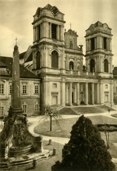 Göttweig apátság, Krems, Alsó-Ausztria, 1935. alkotó: Unbekannt