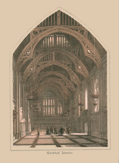 A céhterem belseje, 1886. alkotó: Unbekannt