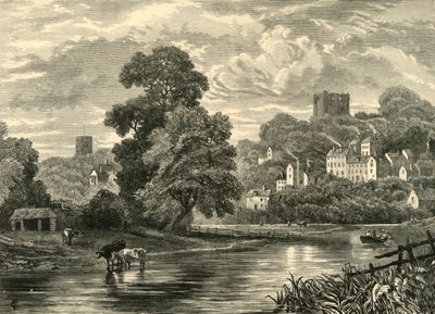 Guildford. A folyóból, 1898. alkotó: Unbekannt