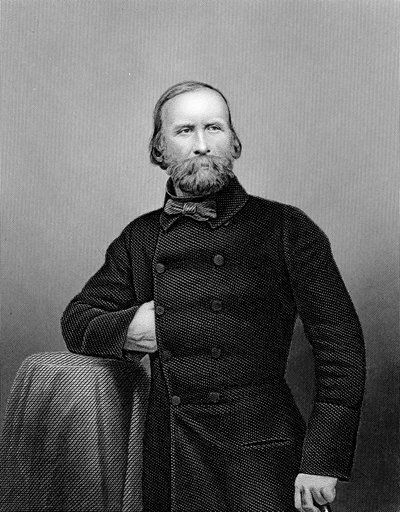 Guiseppe Garibaldi, olasz hazafi, 1860 alkotó: Unbekannt