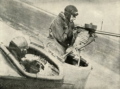Fegyver és a pilóta által használt hangszerek, 1919. alkotó: Unbekannt