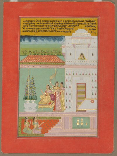 Használja Ragini c. 1750. alkotó: Unbekannt