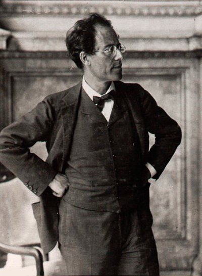 Gustav Mahler osztrák zeneszerző és karmester, 1900-as évek alkotó: Unbekannt