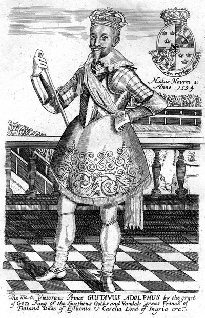 Gustavus Adolphus svéd király alkotó: Unbekannt