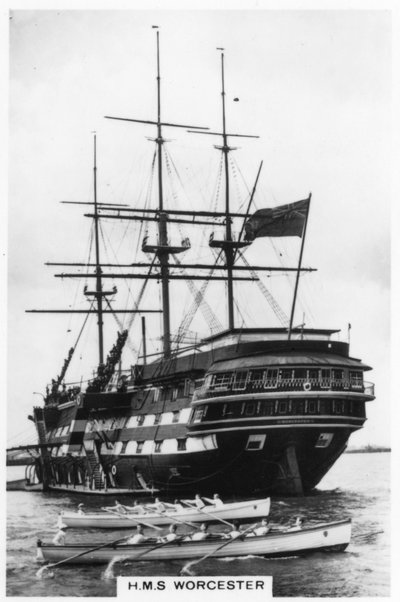 HMS Worcester, 1937 alkotó: Unbekannt