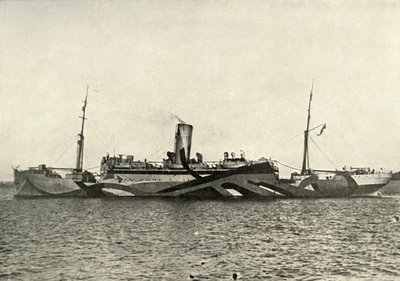 H.M. A Coronado álcázott segédcirkáló, 1919. alkotó: Unbekannt