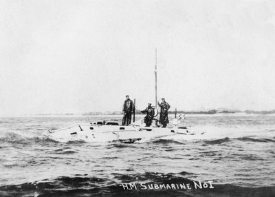 HM tengeralattjáró No1, c1908 alkotó: Unbekannt