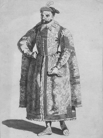 Egy londoni kereskedő szokása 1640-ben, 1776-ban alkotó: Unbekannt