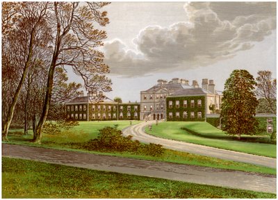 Haddo House, Aberdeenshire, Aberdeen grófjának otthona, 1880 alkotó: Unbekannt