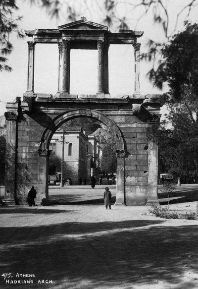 Hadrians Arch, Athén, Görögország, 1920-c1930-as évek alkotó: Unbekannt