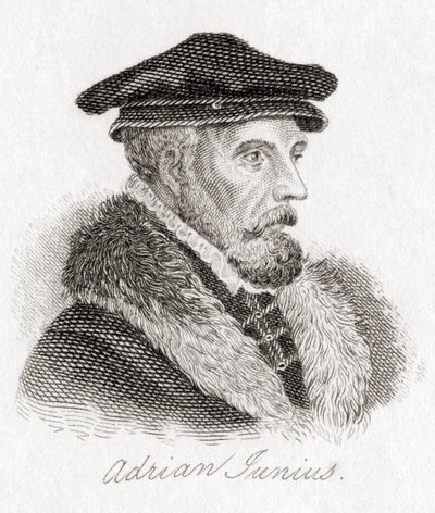 Hadrianus Junius, 1511–1575, más néven Adriaen de Jonghe. alkotó: Unbekannt