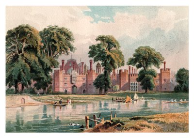 Hampton Court Palace, 1880 alkotó: Unbekannt