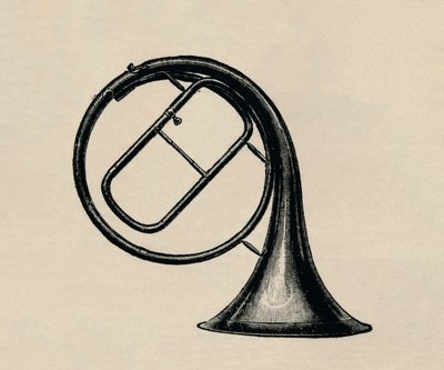 Kézkürt, 1895. alkotó: Unbekannt