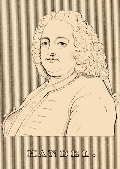 Händel, 1685-1759, 1830. alkotó: Unbekannt