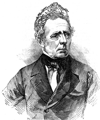 Hans Christian Oersted dán fizikus, 1851 alkotó: Unbekannt